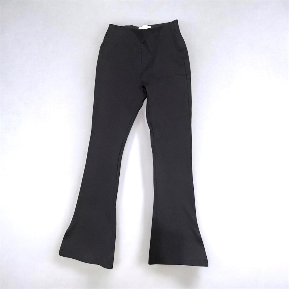Dissh Kick Flare Pull On Ponte Pants Size 2 Comfort‎ Casual Travel Business